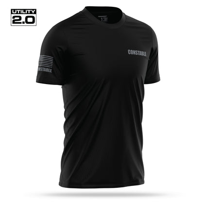 [CONSTABLE] Men's Utility 2.0 Short Sleeve [BLK/GRY]