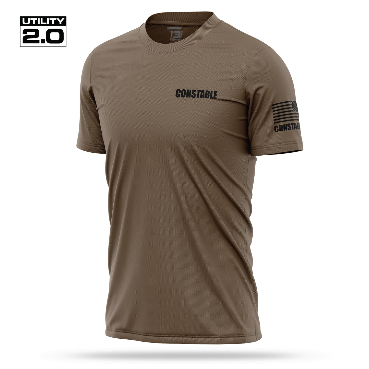 [CONSTABLE] Men's Utility 2.0 Short Sleeve [CIGA/BLK]