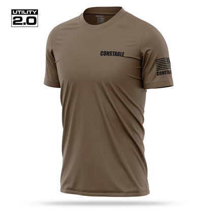 [CONSTABLE] Men's Utility 2.0 Short Sleeve [CIGA/BLK]