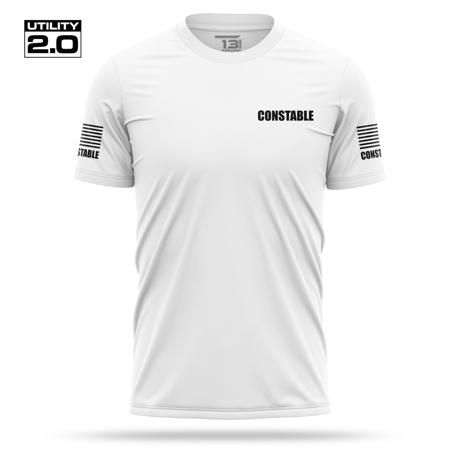 [CONSTABLE] Men's Utility 2.0 Short Sleeve [WHT/BLK]