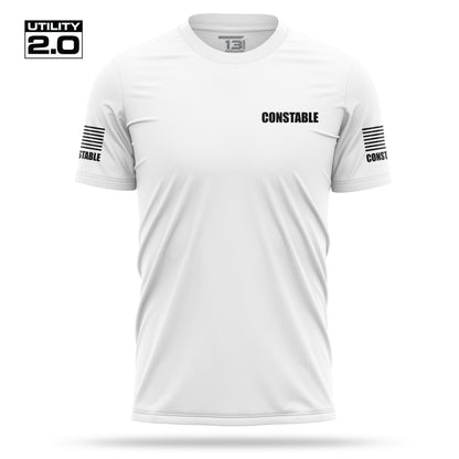 [CONSTABLE] Men's Utility 2.0 Short Sleeve [WHT/BLK]