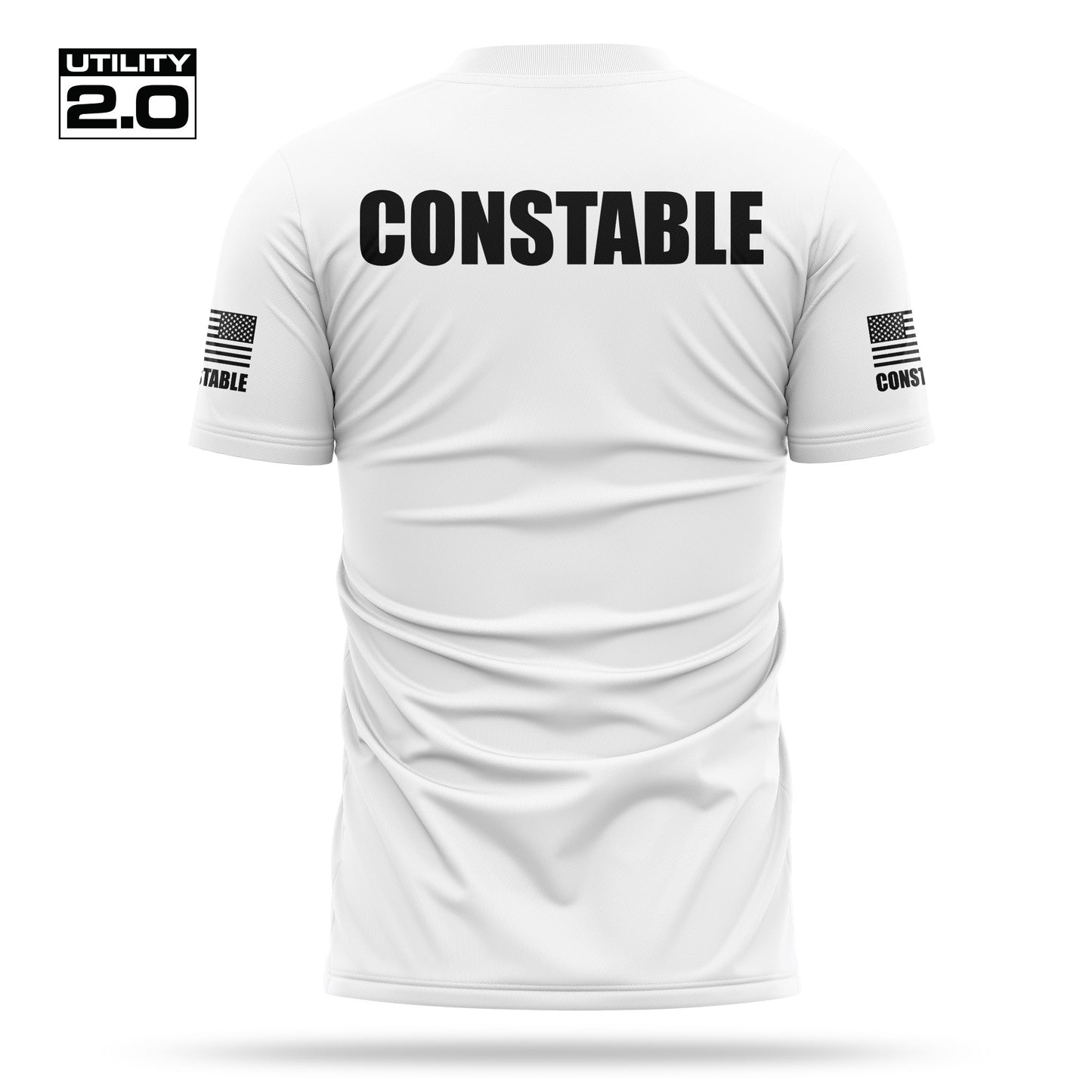[CONSTABLE] Men's Utility 2.0 Short Sleeve [WHT/BLK]