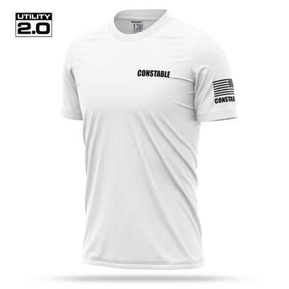 [CONSTABLE] Men's Utility 2.0 Short Sleeve [WHT/BLK]