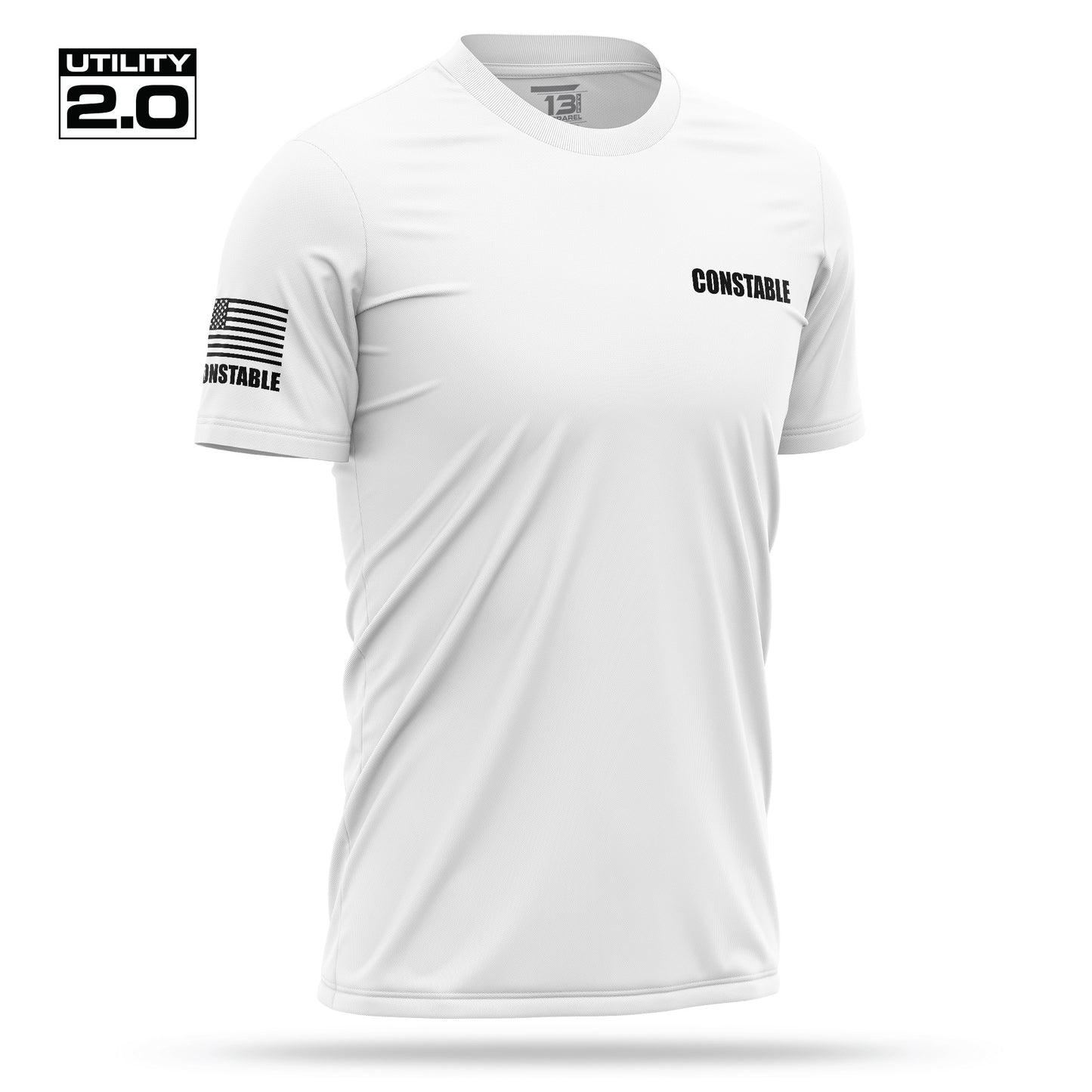 [CONSTABLE] Men's Utility 2.0 Short Sleeve [WHT/BLK]