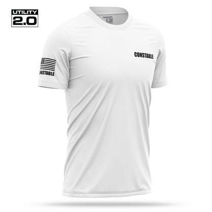 [CONSTABLE] Men's Utility 2.0 Short Sleeve [WHT/BLK]