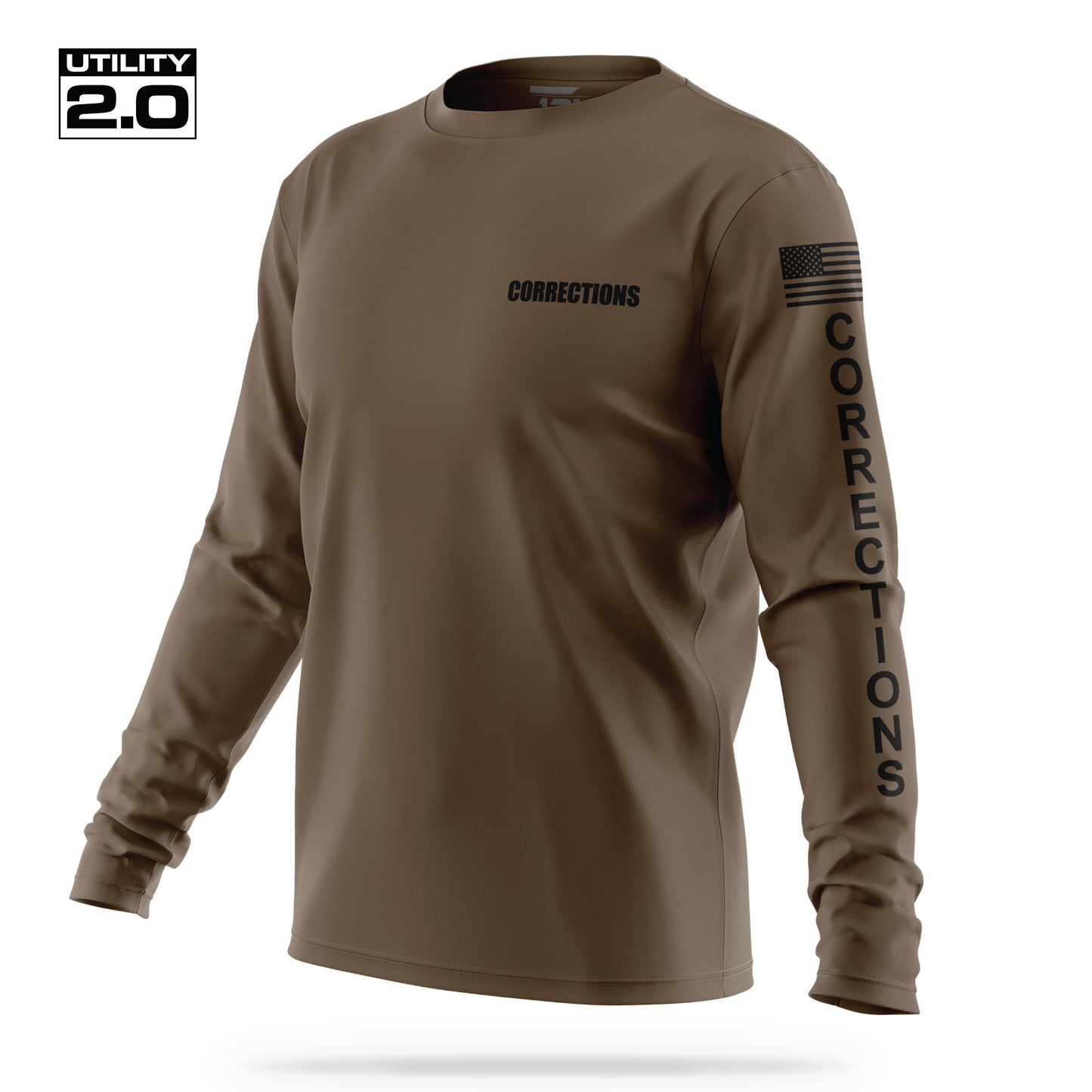 [CORRECTIONS] Men's Utility 2.0 Long Sleeve [CIGA/BLK]