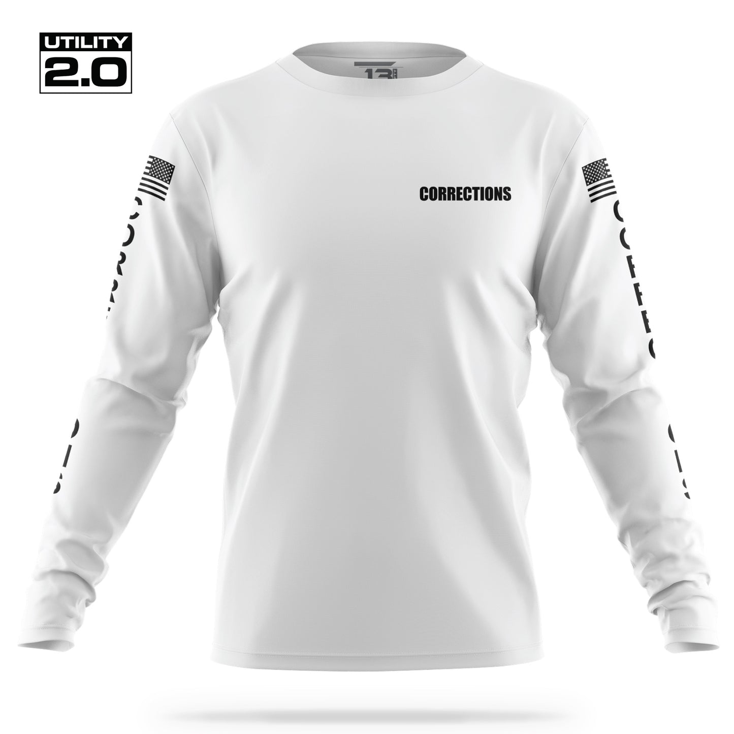 [CORRECTIONS] Men's Utility 2.0 Long Sleeve [WHT/BLK]