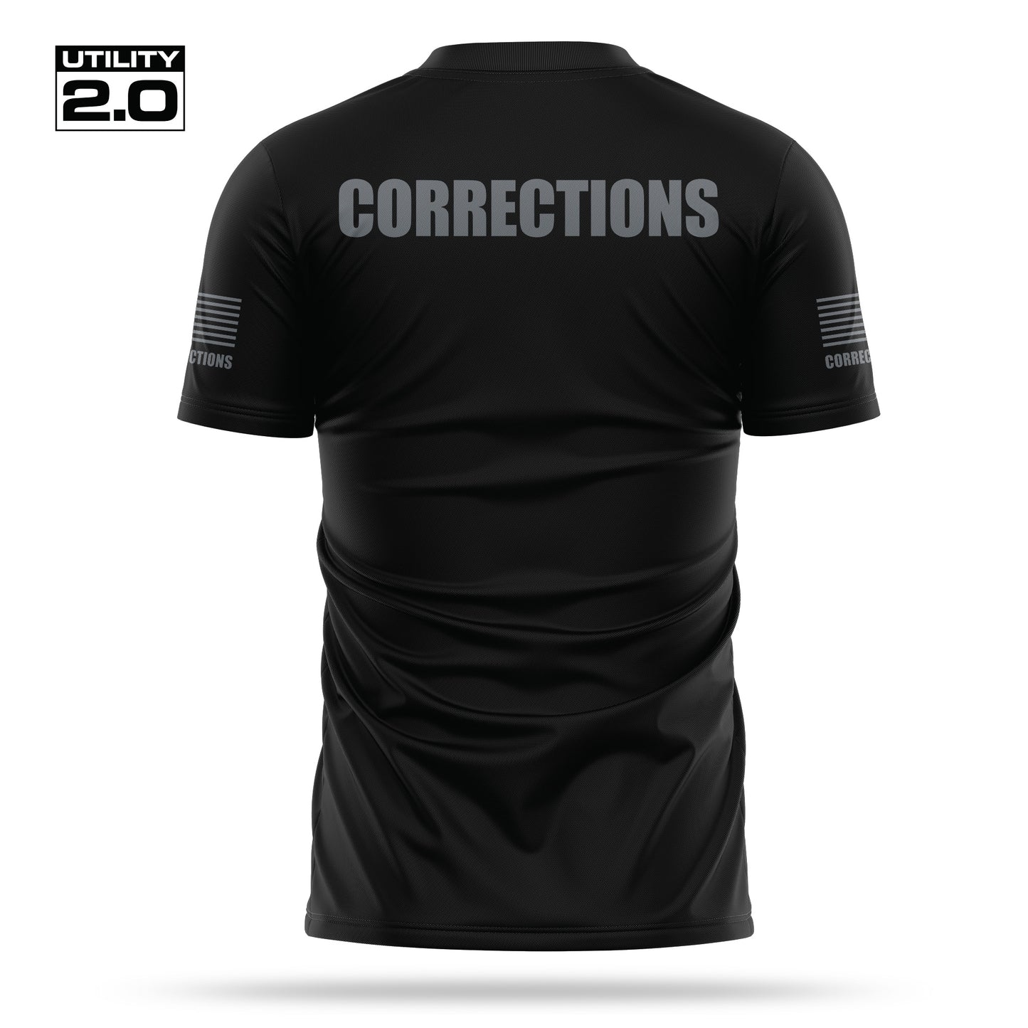 [CORRECTIONS] Men's Utility 2.0 Short Sleeve [BLK/GRY]