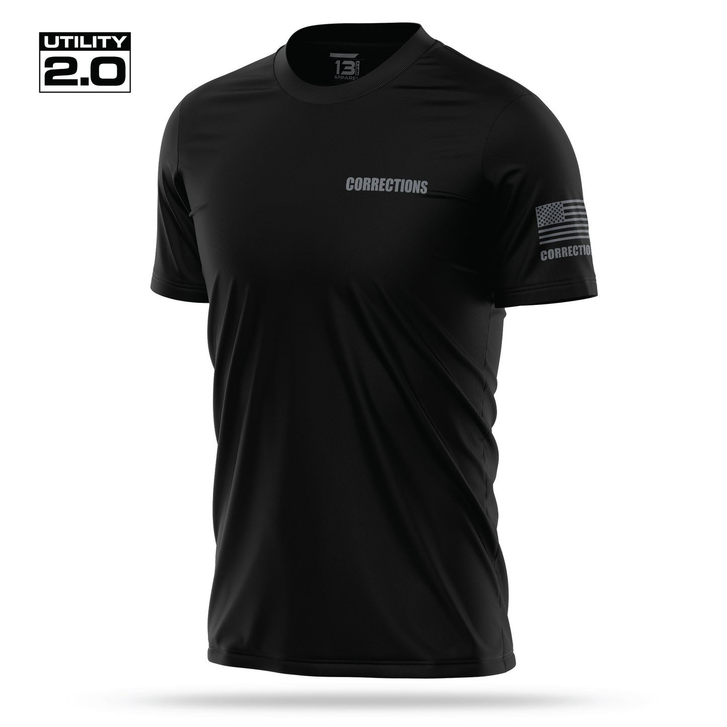 [CORRECTIONS] Men's Utility 2.0 Short Sleeve [BLK/GRY]