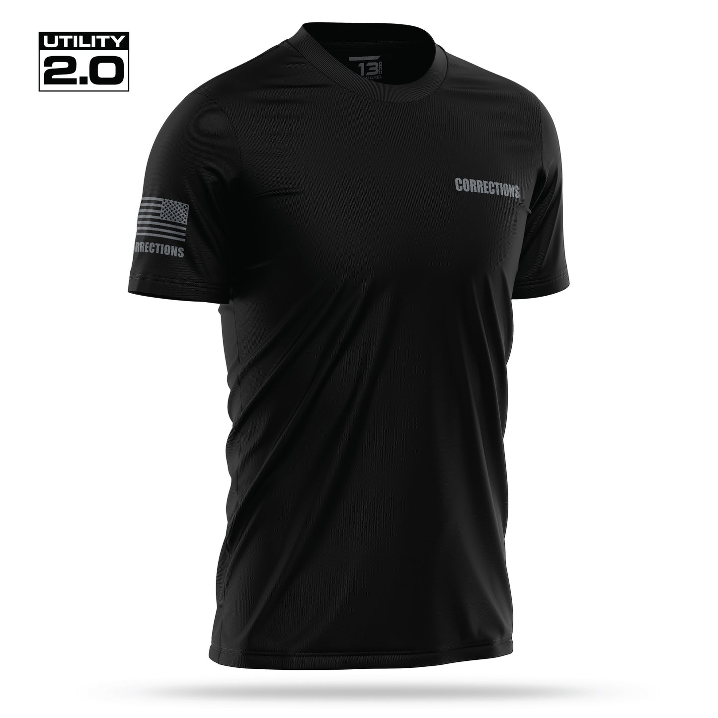 [CORRECTIONS] Men's Utility 2.0 Short Sleeve [BLK/GRY]