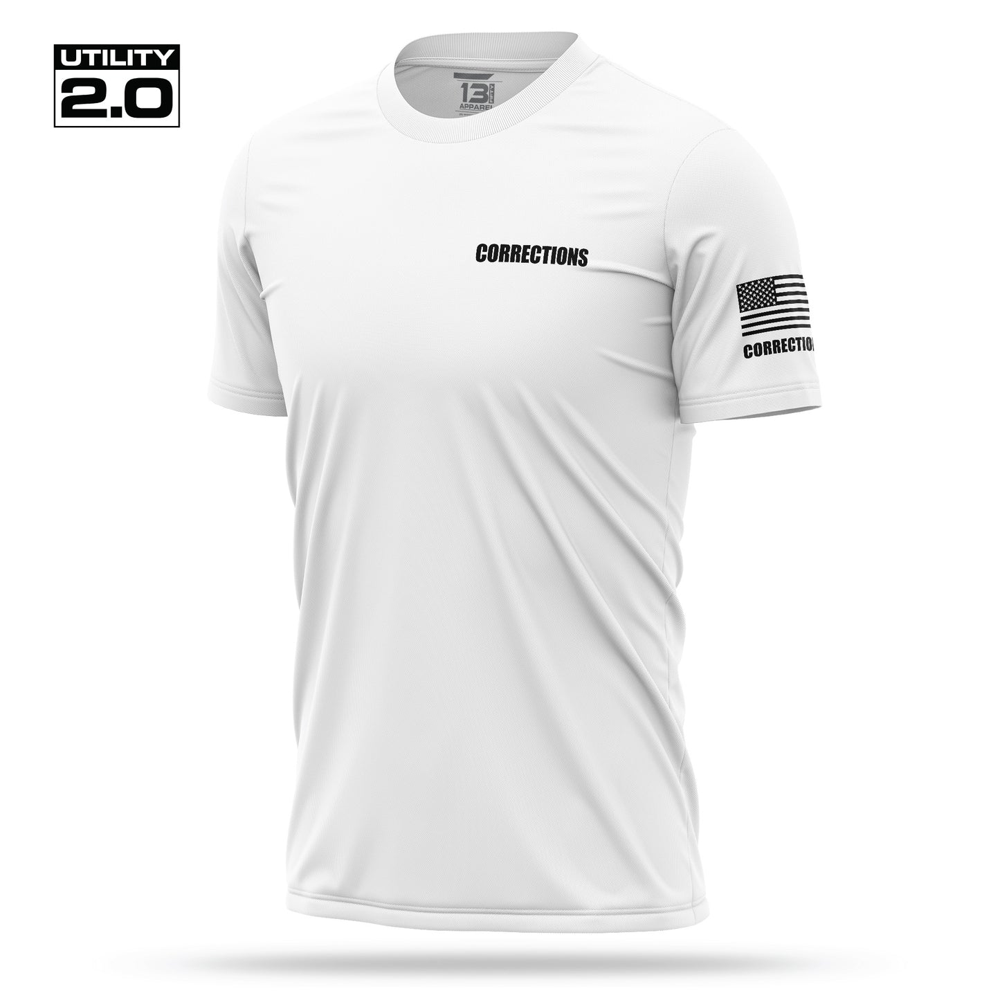 [CORRECTIONS] Men's Utility 2.0 Short Sleeve [WHT/BLK]