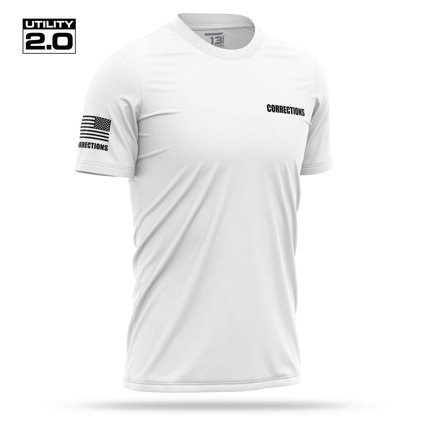 [CORRECTIONS] Men's Utility 2.0 Short Sleeve [WHT/BLK]