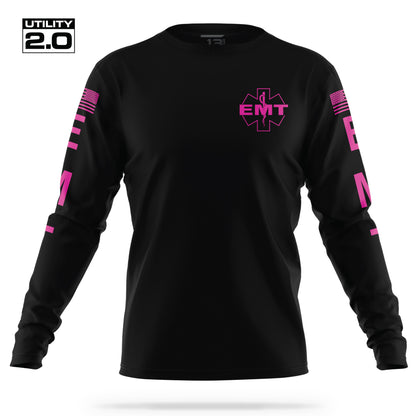 [EMT] Men's Utility 2.0 Long Sleeve [BLK/PNK]