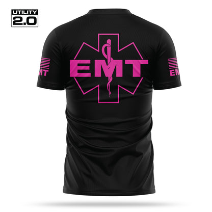 [EMT] Men's Utility 2.0 Short Sleeve [BLK/PNK]
