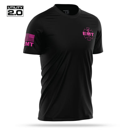 [EMT] Men's Utility 2.0 Short Sleeve [BLK/PNK]