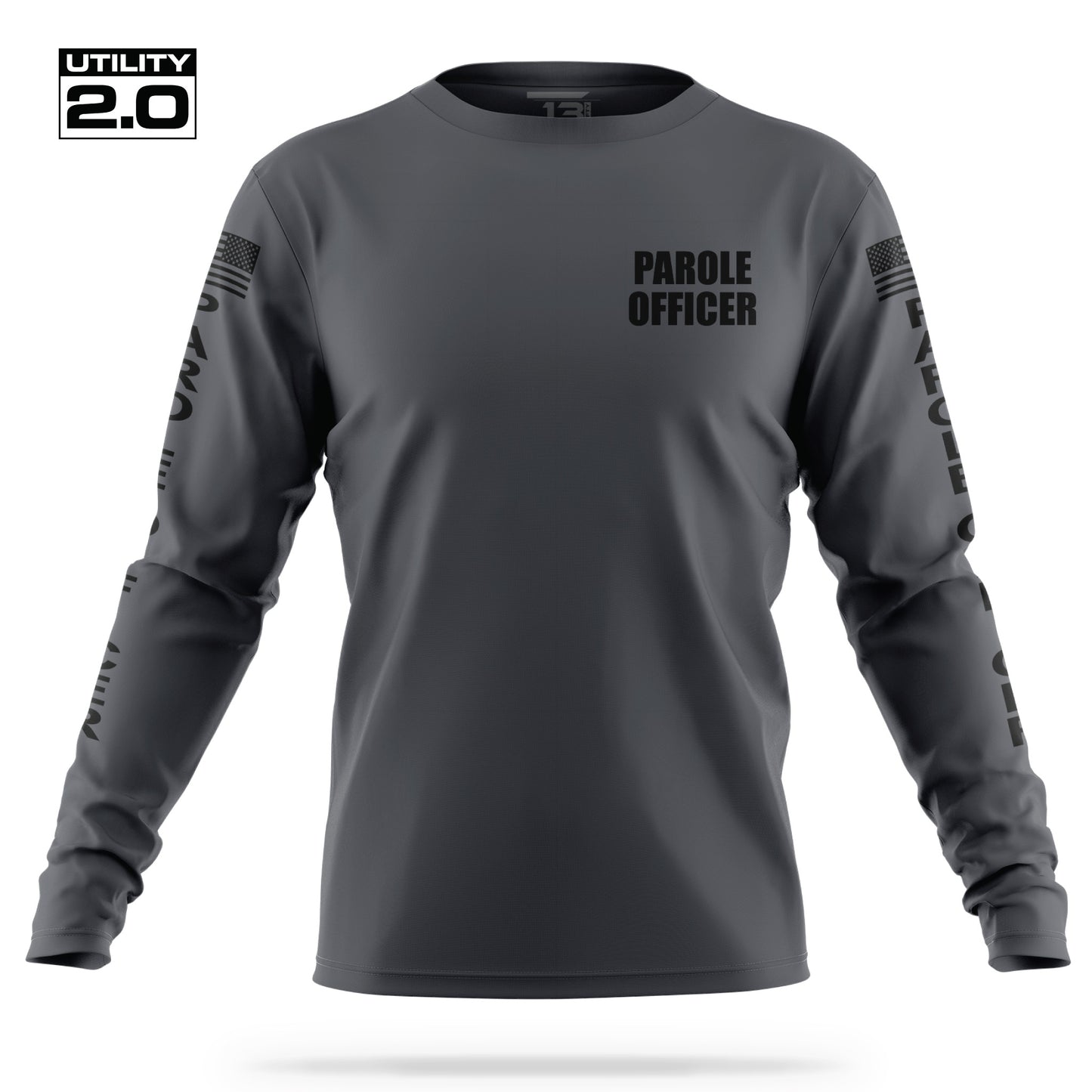 [PAROLE] Men's Utility 2.0 Long Sleeve [CHAR/BLK]