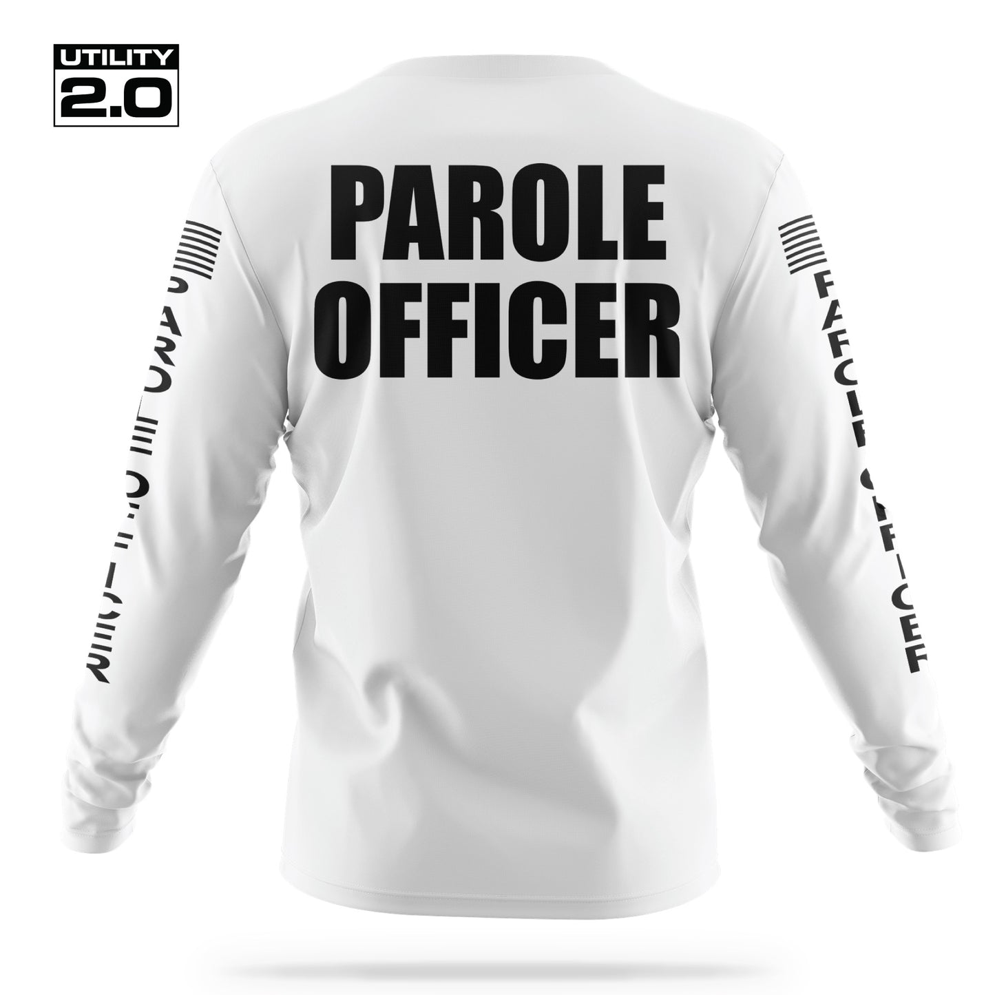 [PAROLE] Men's Utility 2.0 Long Sleeve [WHT/BLK]
