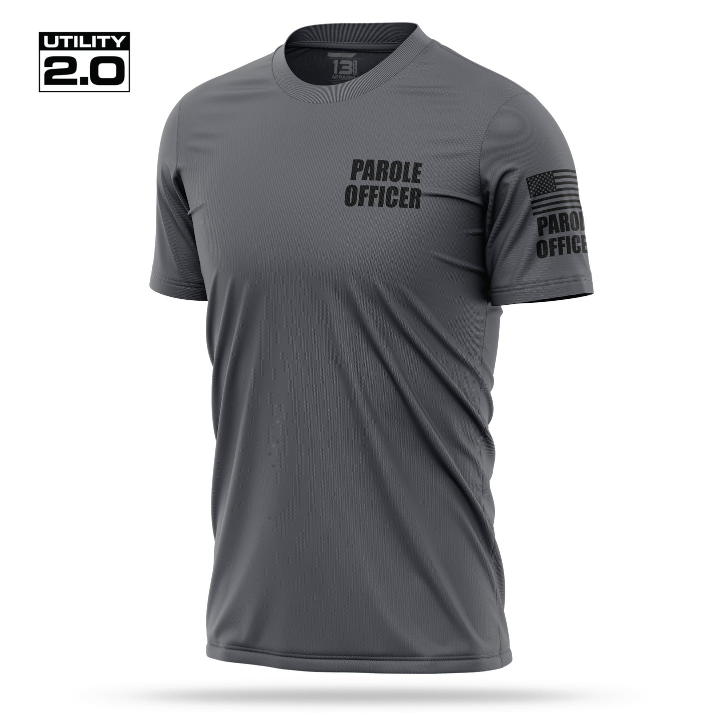 [PAROLE] Men's Utility 2.0 Short Sleeve [CHAR/BLK]