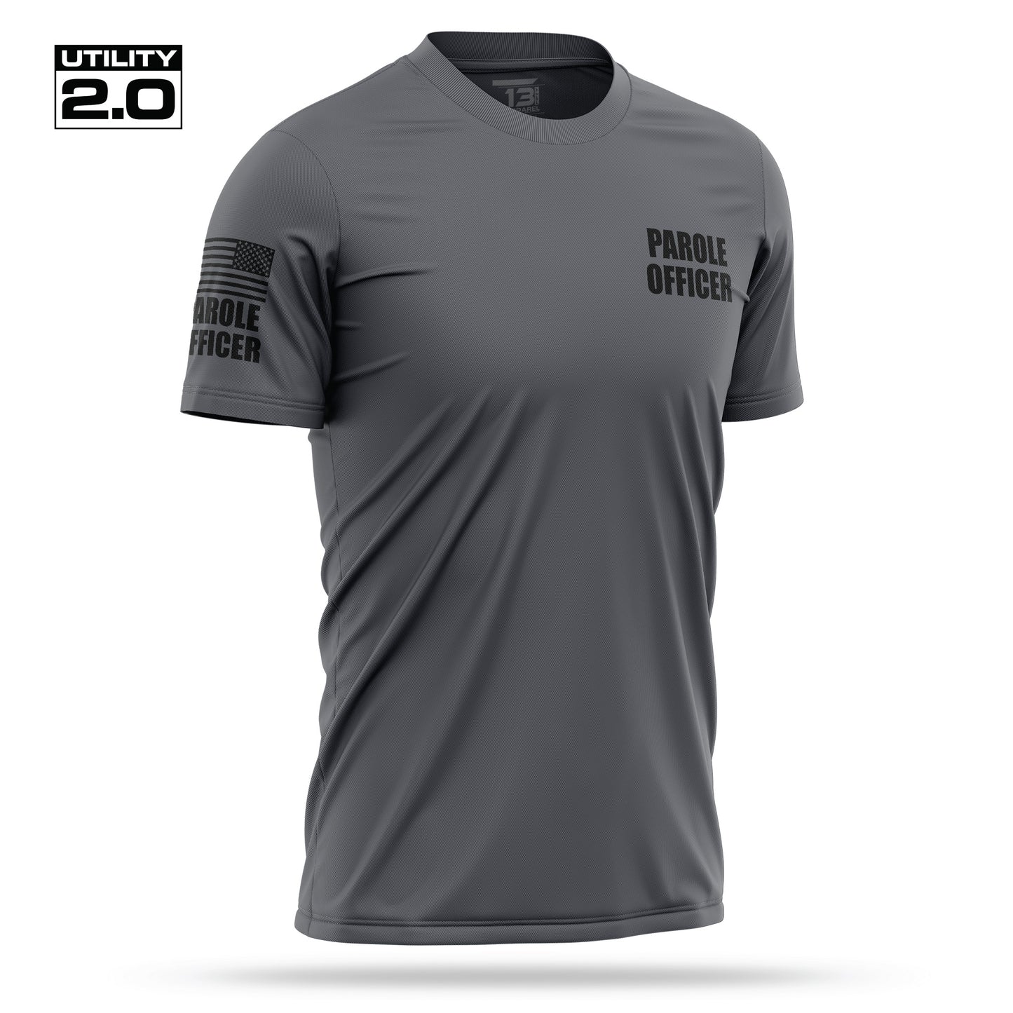 [PAROLE] Men's Utility 2.0 Short Sleeve [CHAR/BLK]