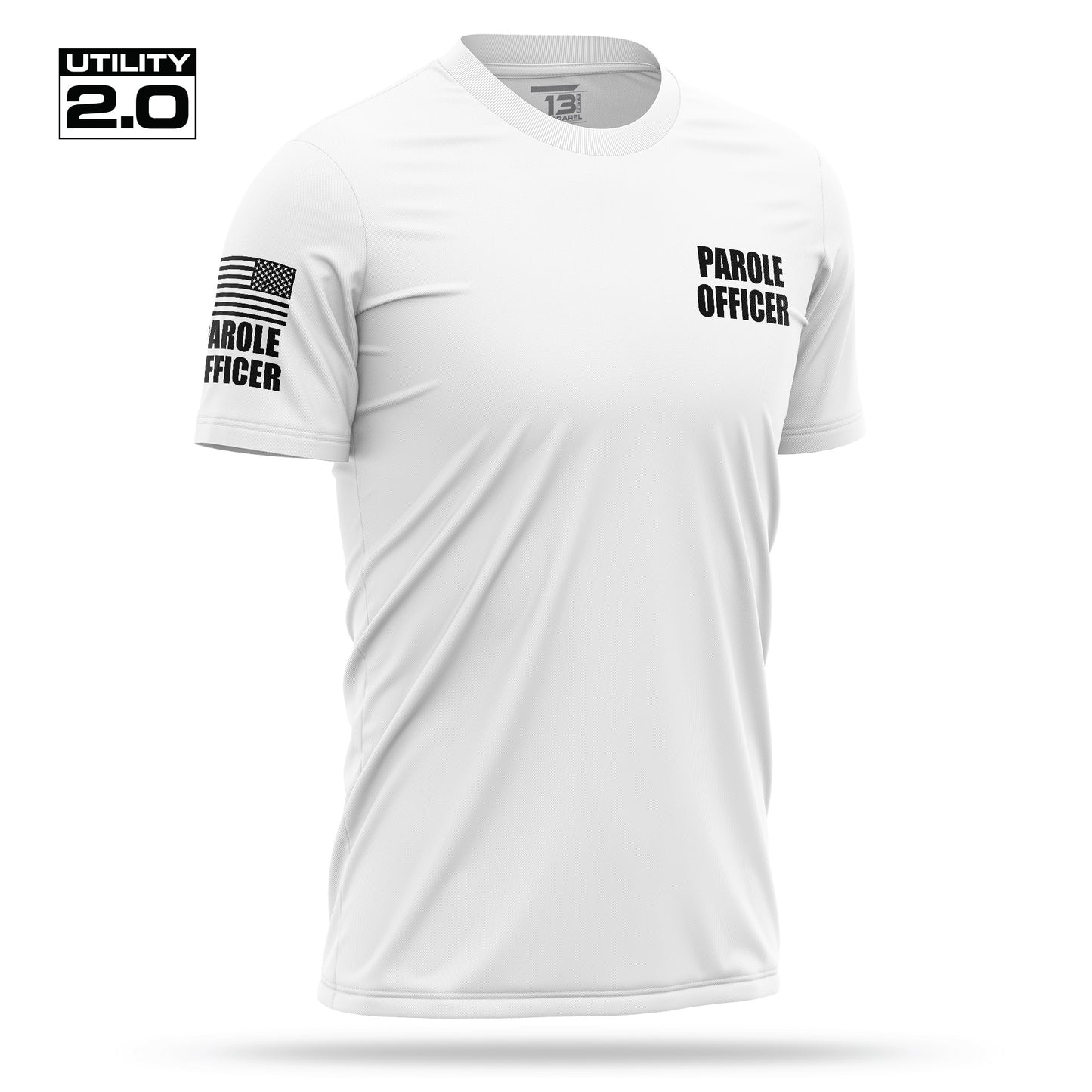 [PAROLE] Men's Utility 2.0 Short Sleeve [WHT/BLK]