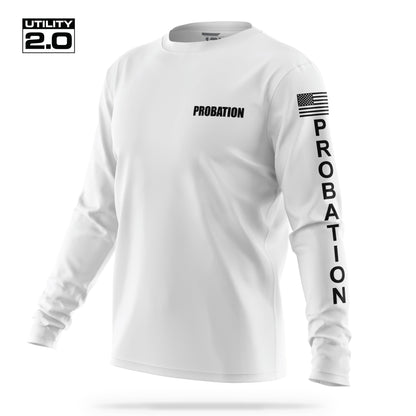 [PROBATION] Men's Utility 2.0 Long Sleeve [WHT/BLK]