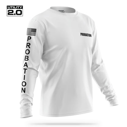 [PROBATION] Men's Utility 2.0 Long Sleeve [WHT/BLK]