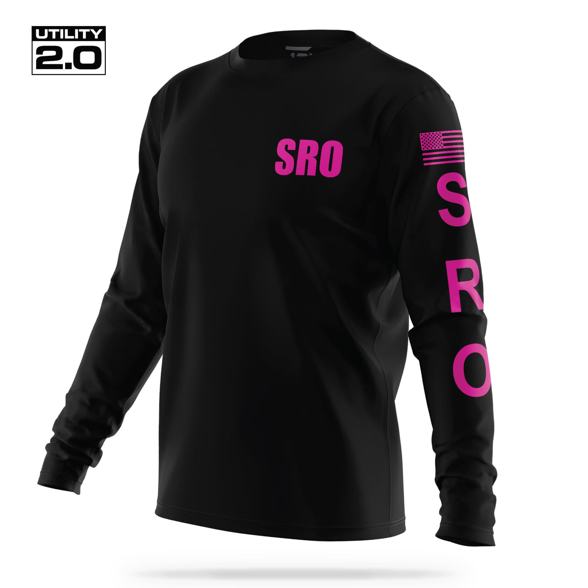 [SRO] Men's Utility 2.0 Long Sleeve [BLK/PNK]
