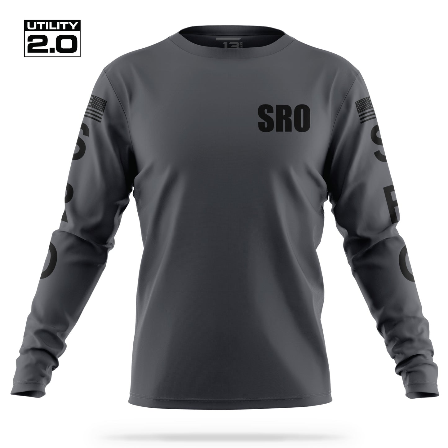 [SRO] Men's Utility 2.0 Long Sleeve [CHAR/BLK]