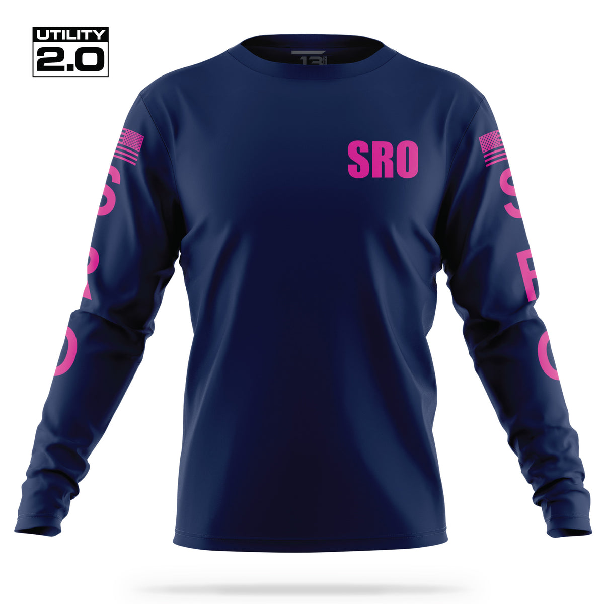 [SRO] Men's Utility 2.0 Long Sleeve [NVY/PNK]