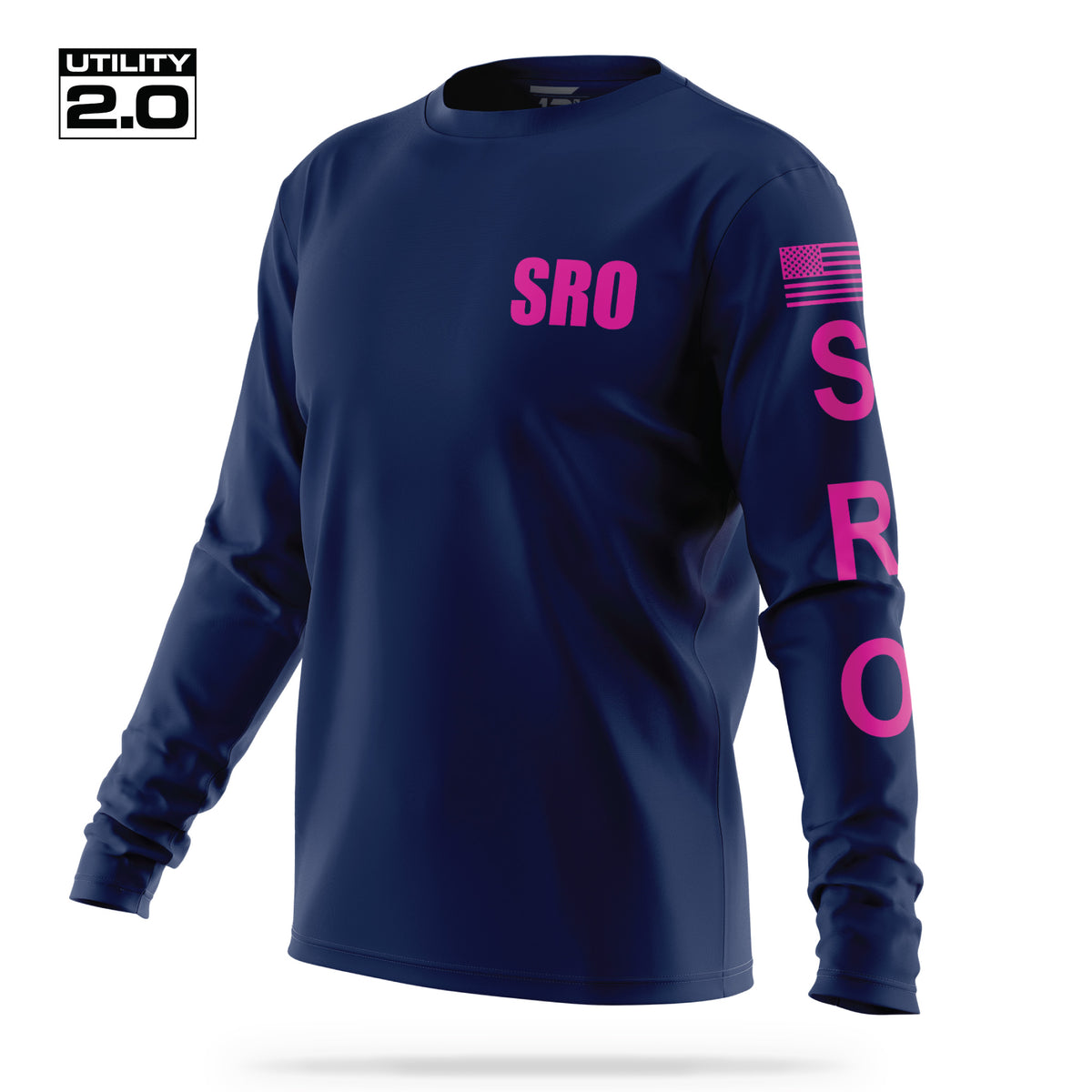 [SRO] Men's Utility 2.0 Long Sleeve [NVY/PNK]
