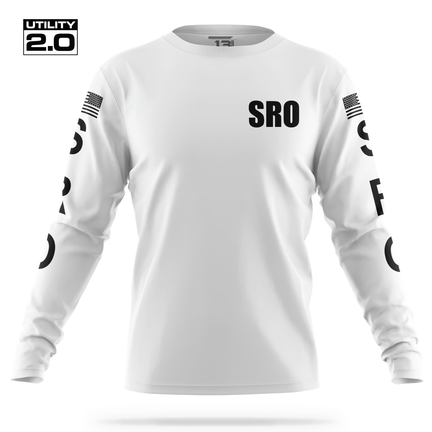 [SRO] Men's Utility 2.0 Long Sleeve [WHT/BLK]