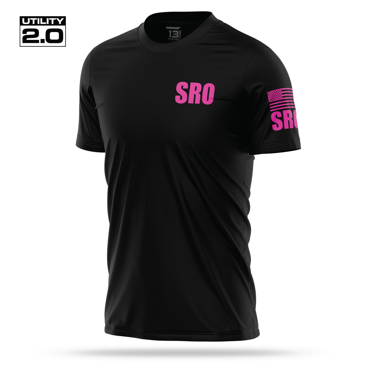 [SRO] Men's Utility 2.0 Short Sleeve [BLK/PNK]