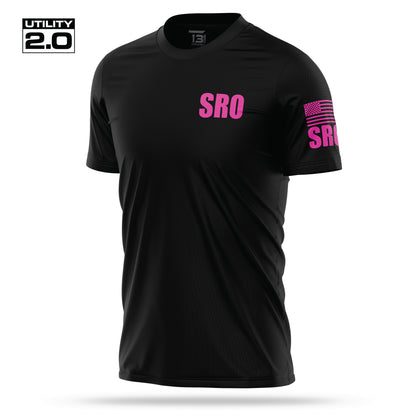 [SRO] Men's Utility 2.0 Short Sleeve [BLK/PNK]