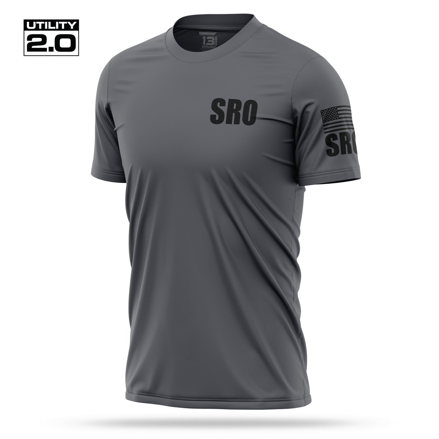 [SRO] Men's Utility 2.0 Short Sleeve [CHAR/BLK]
