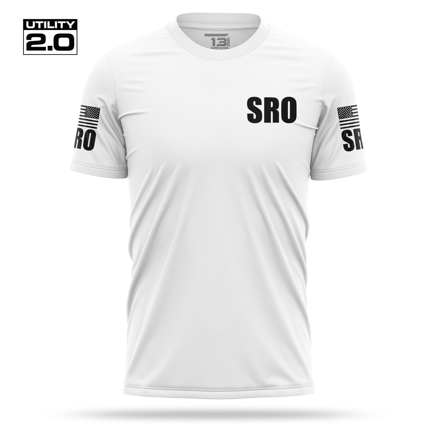 [SRO] Men's Utility 2.0 Short Sleeve [WHT/BLK]