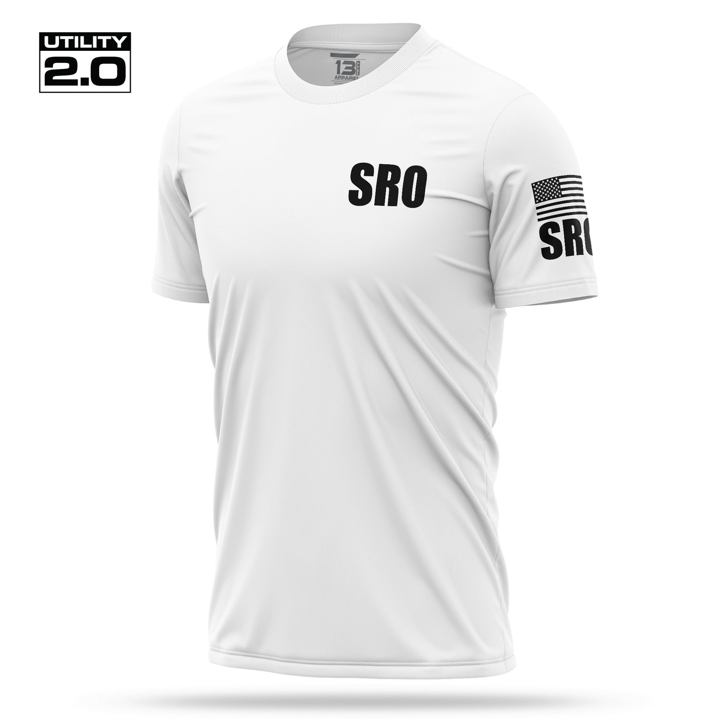 [SRO] Men's Utility 2.0 Short Sleeve [WHT/BLK]