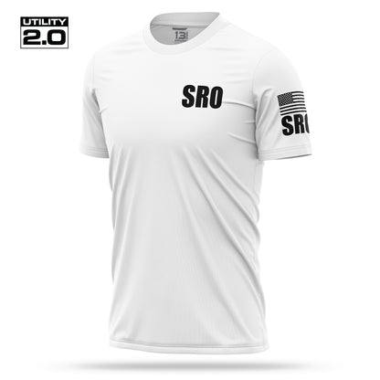 [SRO] Men's Utility 2.0 Short Sleeve [WHT/BLK]
