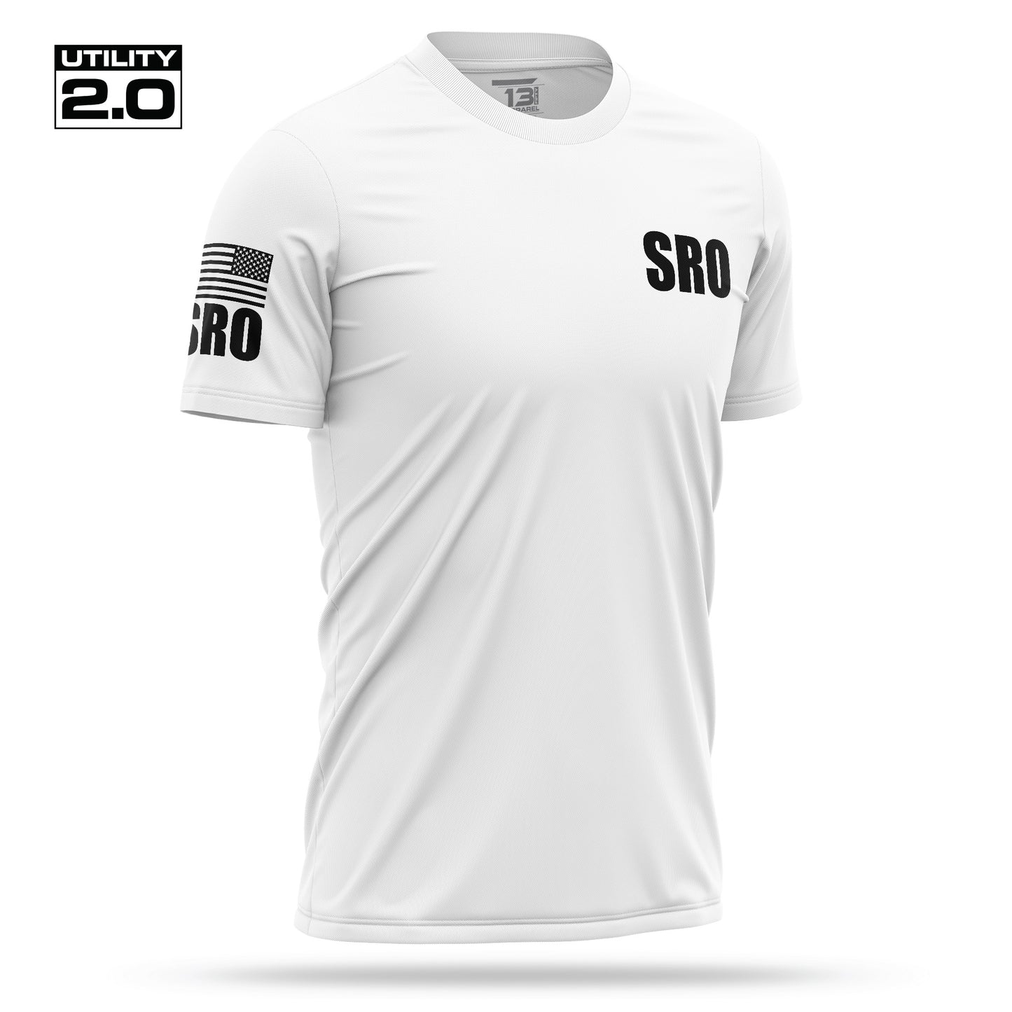 [SRO] Men's Utility 2.0 Short Sleeve [WHT/BLK]
