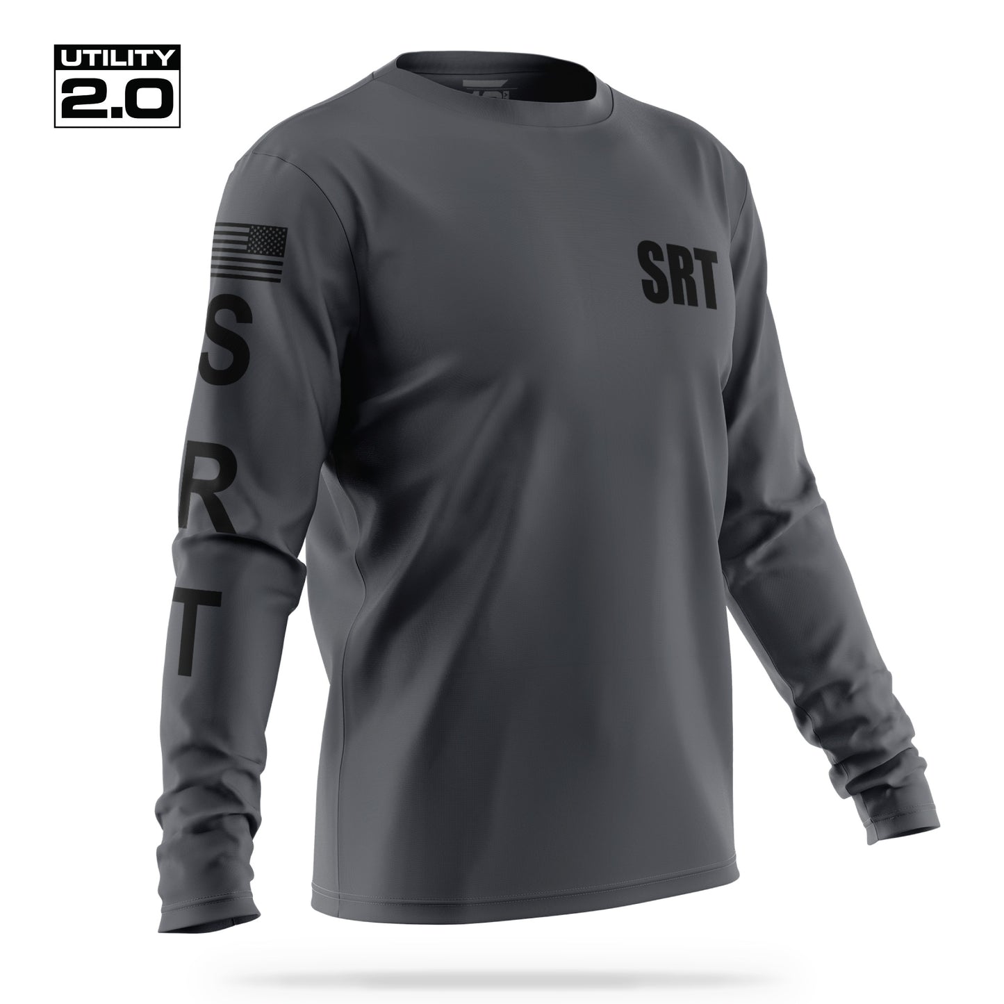 [SRT] Men's Utility 2.0 Long Sleeve [CHAR/BLK]