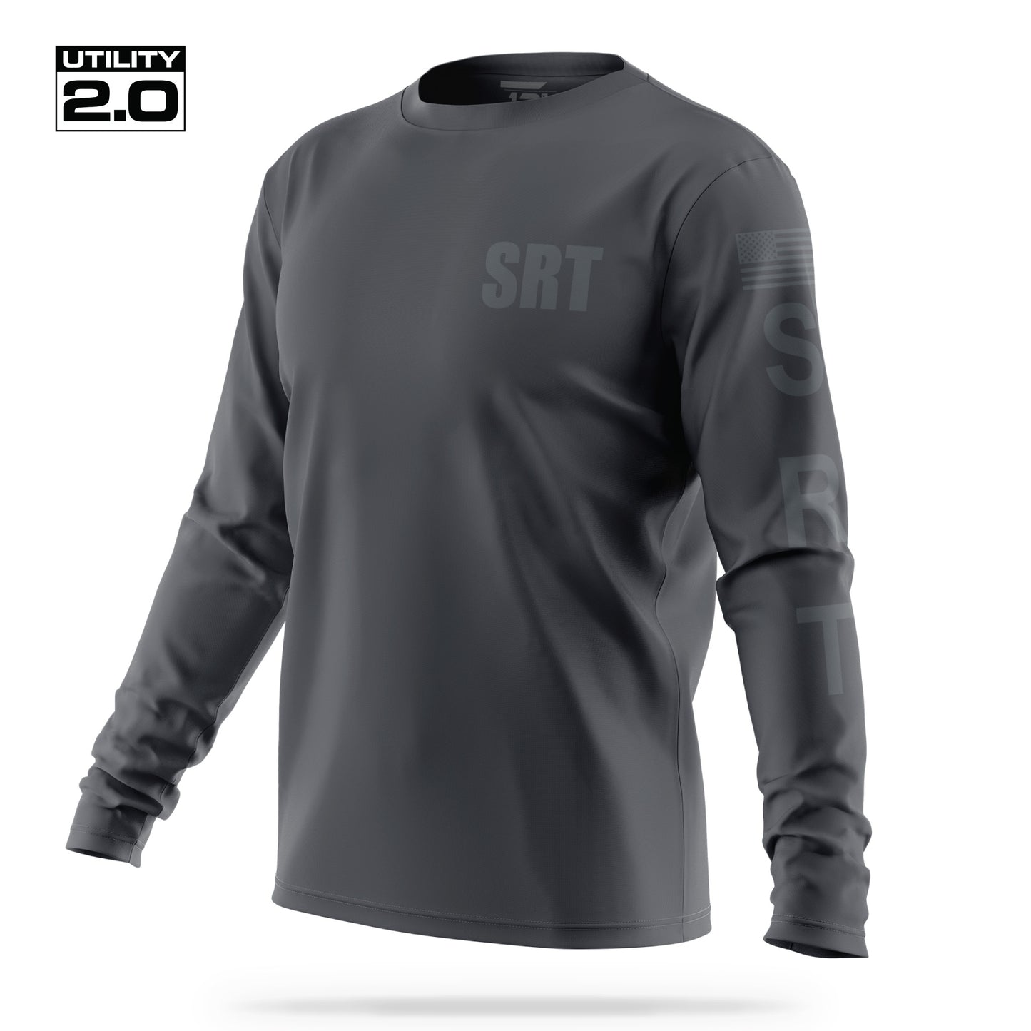 [SRT] Men's Utility 2.0 Long Sleeve [CHAR/GRY]