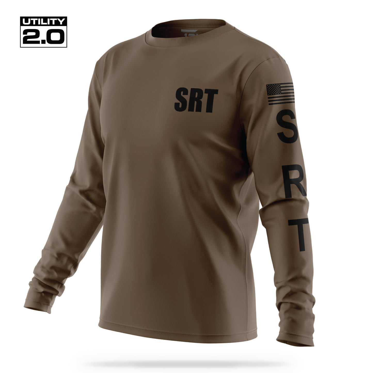 [SRT] Men's Utility 2.0 Long Sleeve [CIGA/BLK]