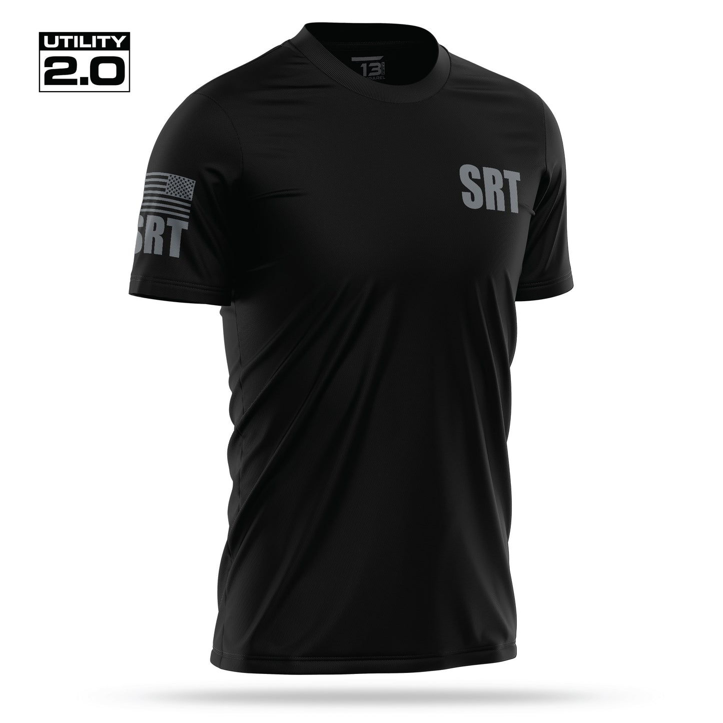 [SRT] Men's Utility 2.0 Short Sleeve [BLK/GRY]