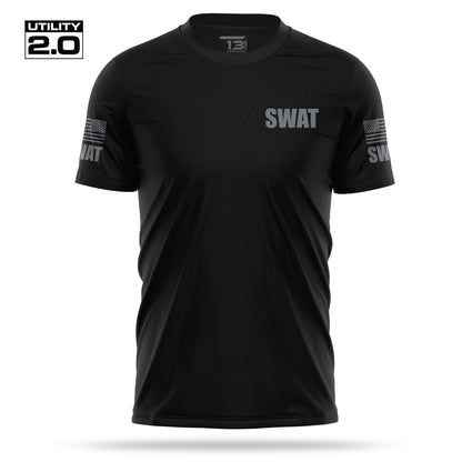 [SWAT] Men's Utility 2.0 Short Sleeve [BLK/GRY]