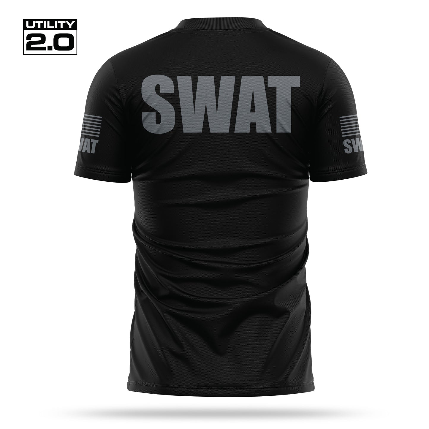 [SWAT] Men's Utility 2.0 Short Sleeve [BLK/GRY]