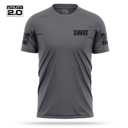 [SWAT] Men's Utility 2.0 Short Sleeve [CHAR/BLK]
