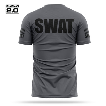 [SWAT] Men's Utility 2.0 Short Sleeve [CHAR/BLK]