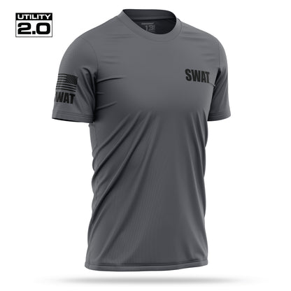 [SWAT] Men's Utility 2.0 Short Sleeve [CHAR/BLK]