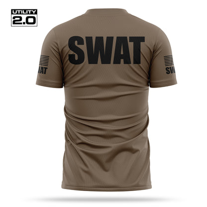 [SWAT] Men's Utility 2.0 Short Sleeve [CIGA/BLK]