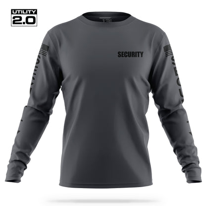 [SECURITY] Men's Utility 2.0 Long Sleeve [CHAR/BLK]