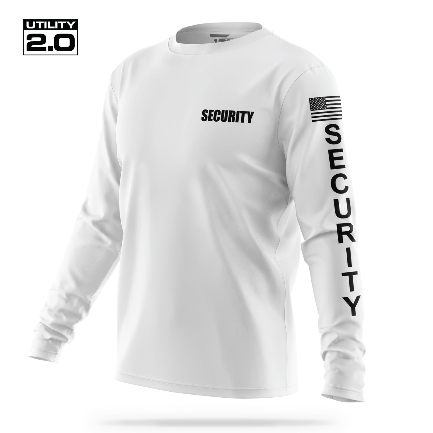 [SECURITY] Men's Utility 2.0 Long Sleeve [WHT/BLK]